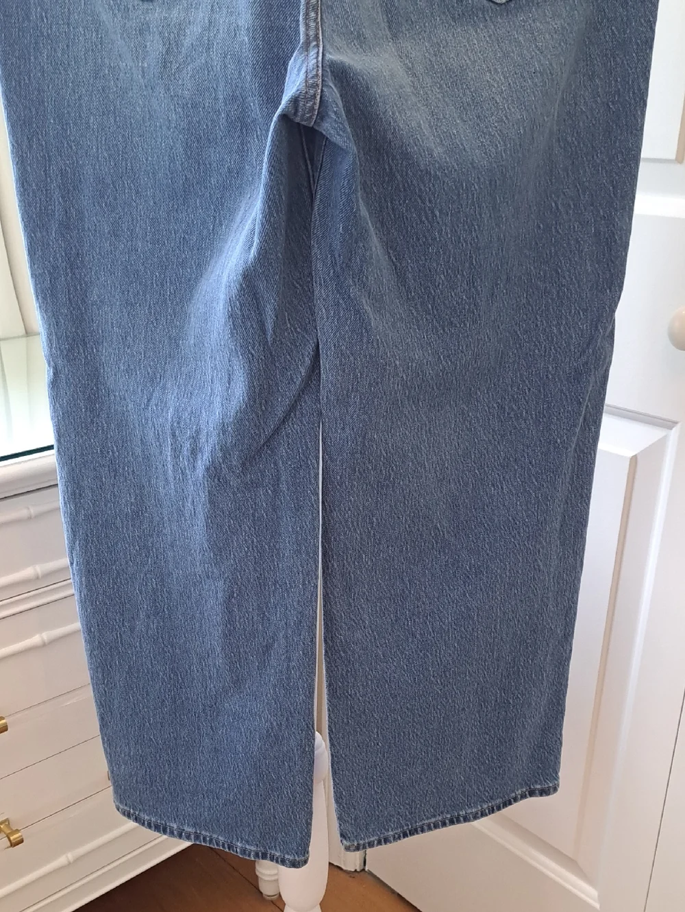 J.Crew Womens Slim Wide Leg Medium Light Stretch Wash High Rise Ankle‎ Jeans 29